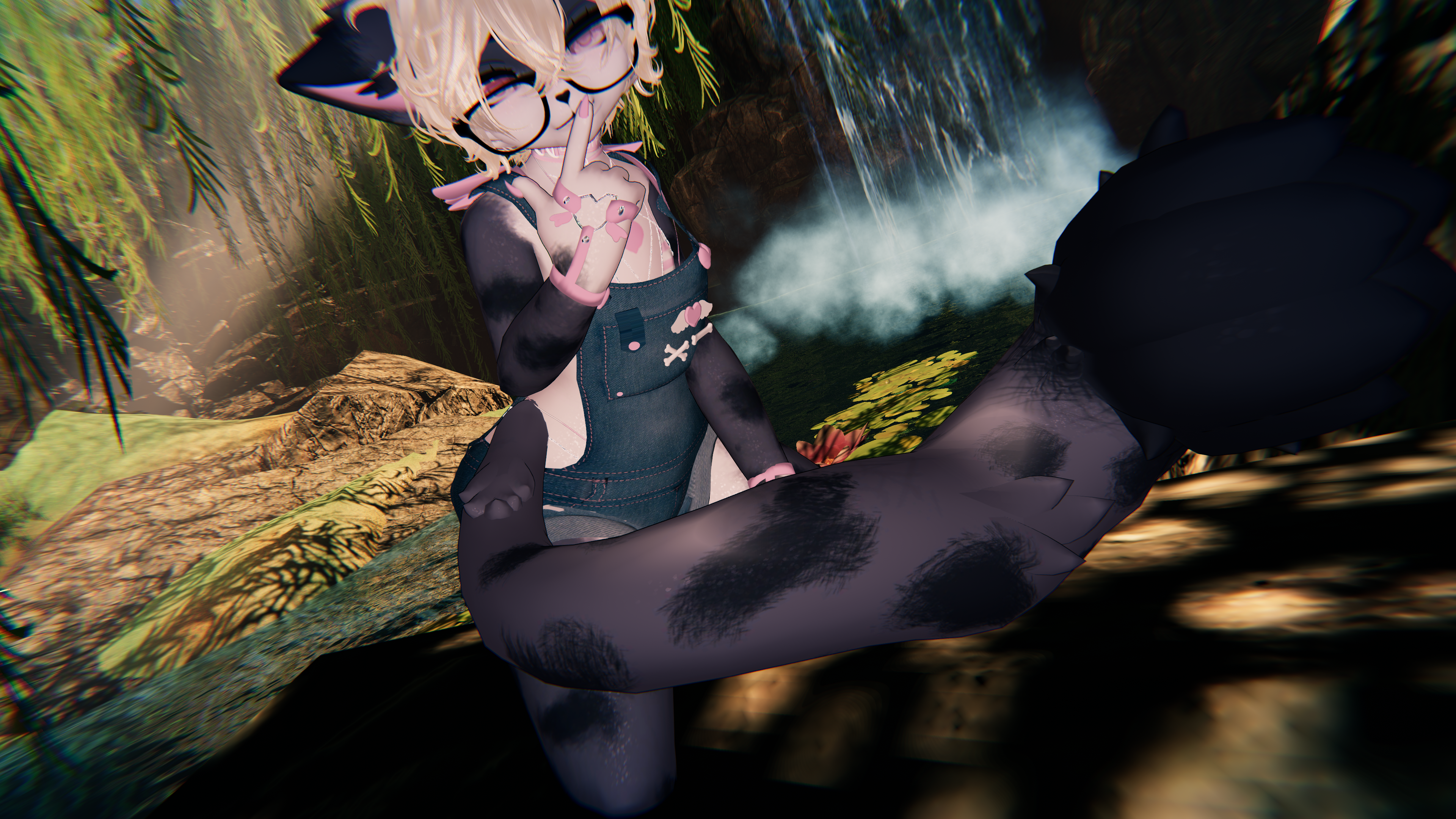 Kit PC+Q, Furry, Face Tracking, Fake Index