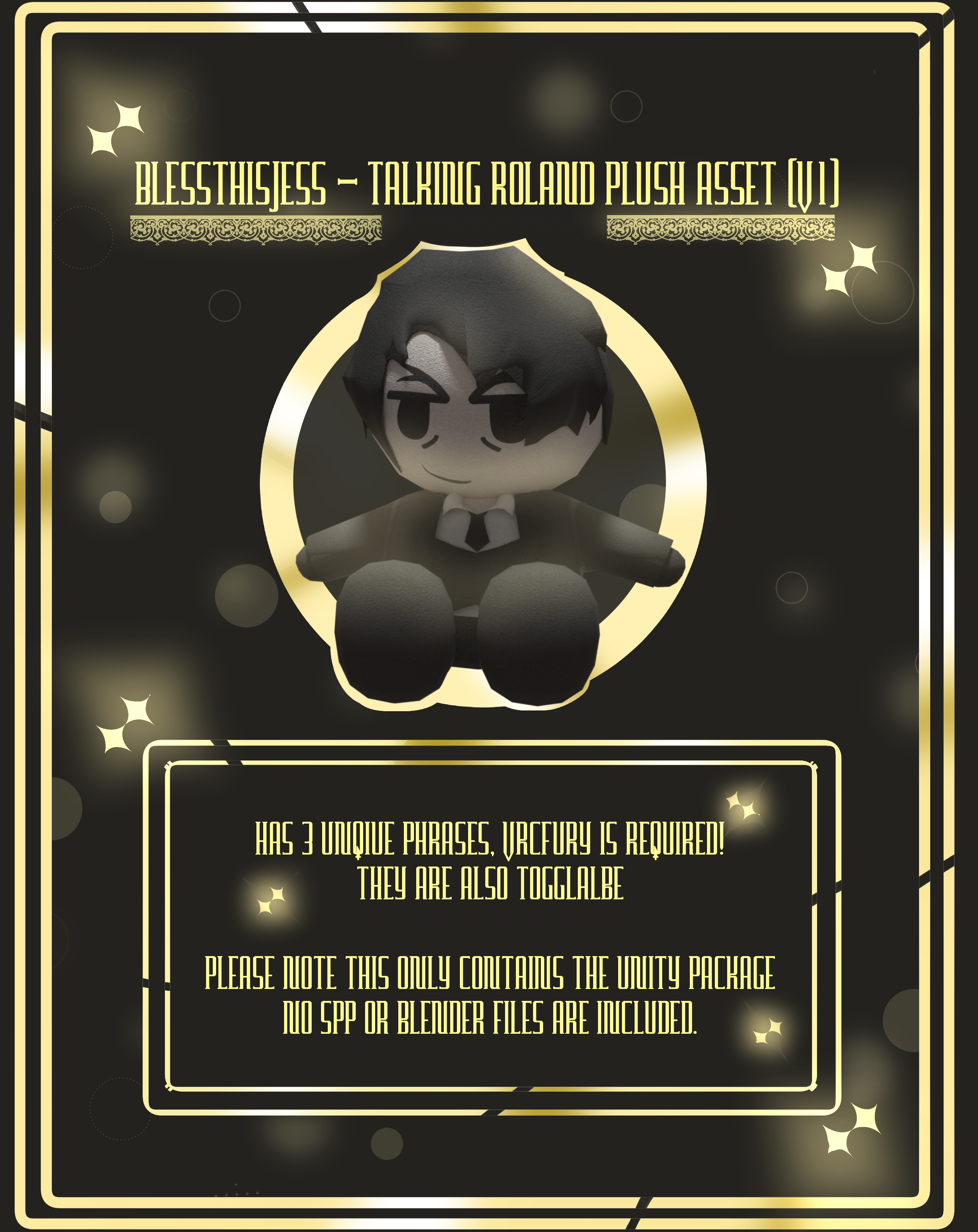 Roland Plushie - BlessThisJess