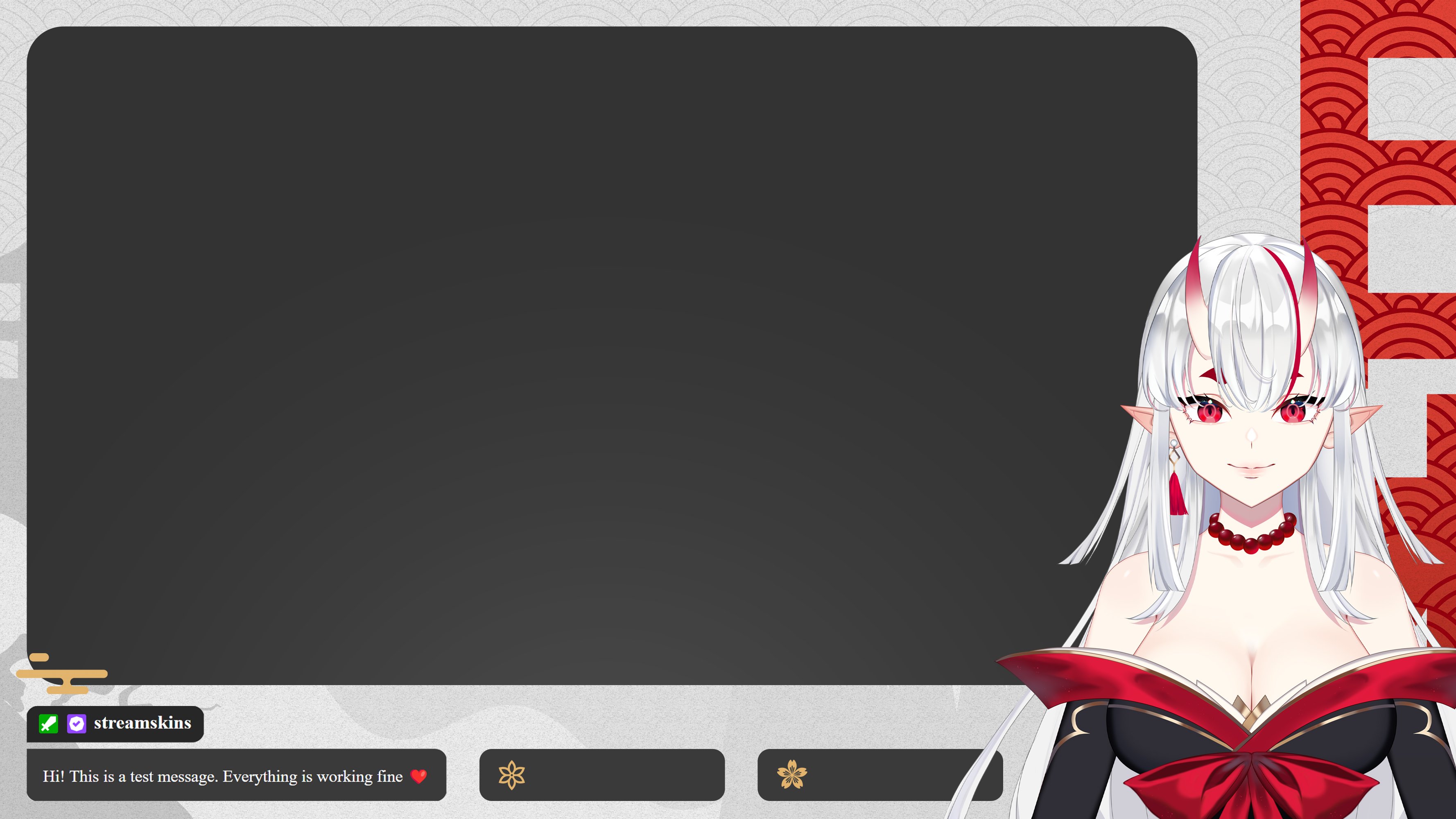 Oni VTuber Model Live2D