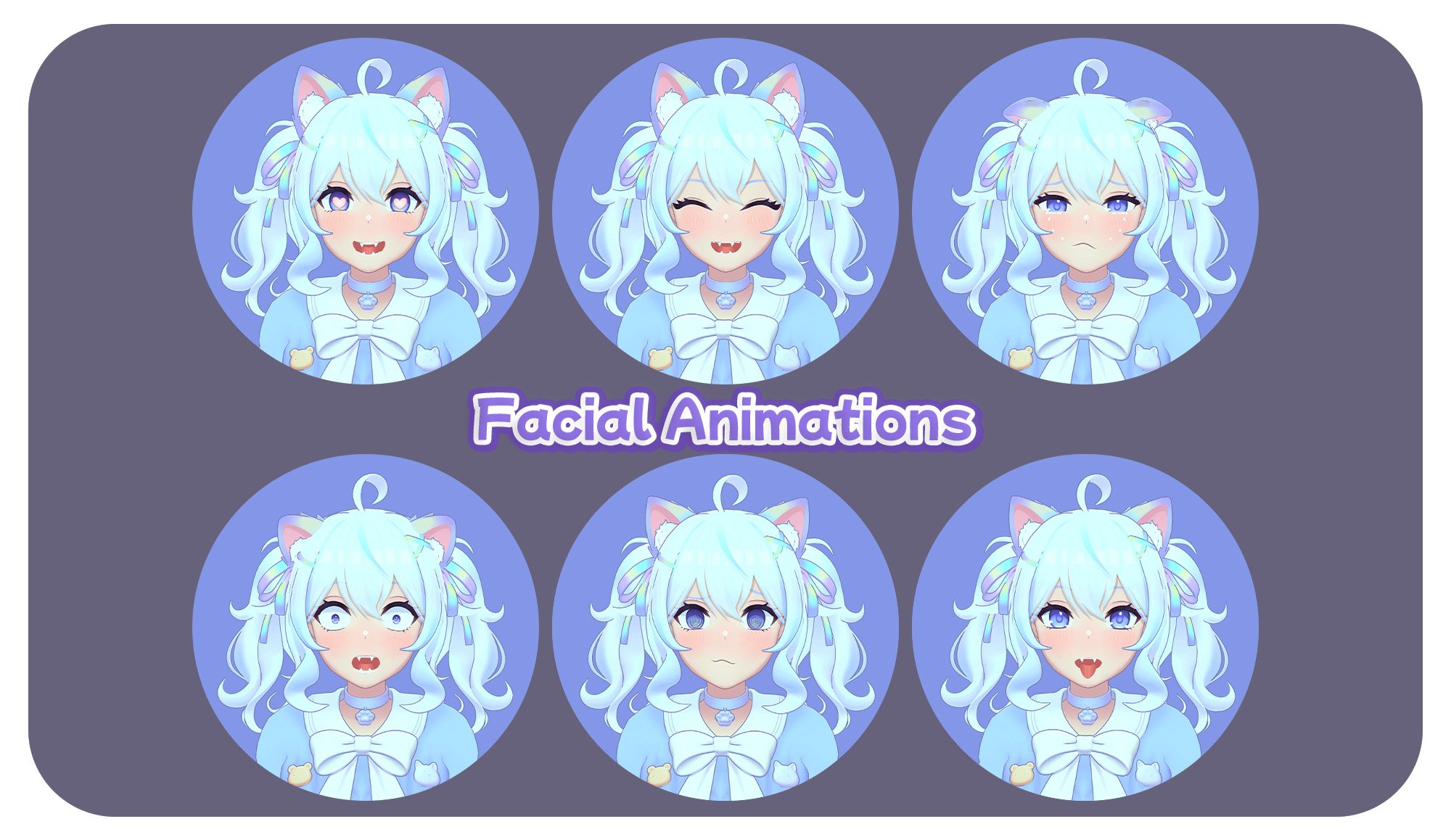 LueLue ✦ Cat Girl | PC | GoGo | ARKit VRCFT