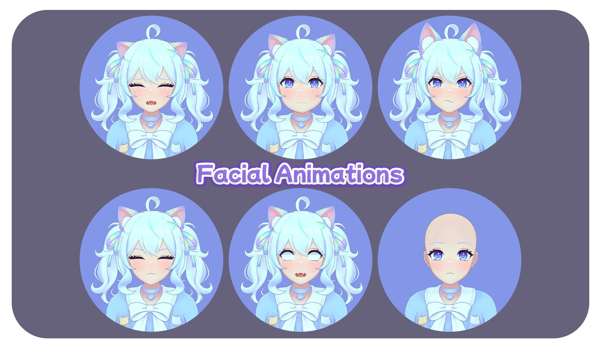 LueLue ✦ Cat Girl | PC | GoGo | ARKit VRCFT