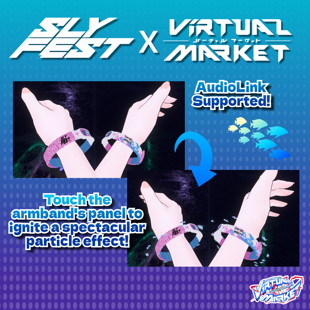 【Vket2026S】Vket × Sly Fest Collaboration Item! 【Free with code】