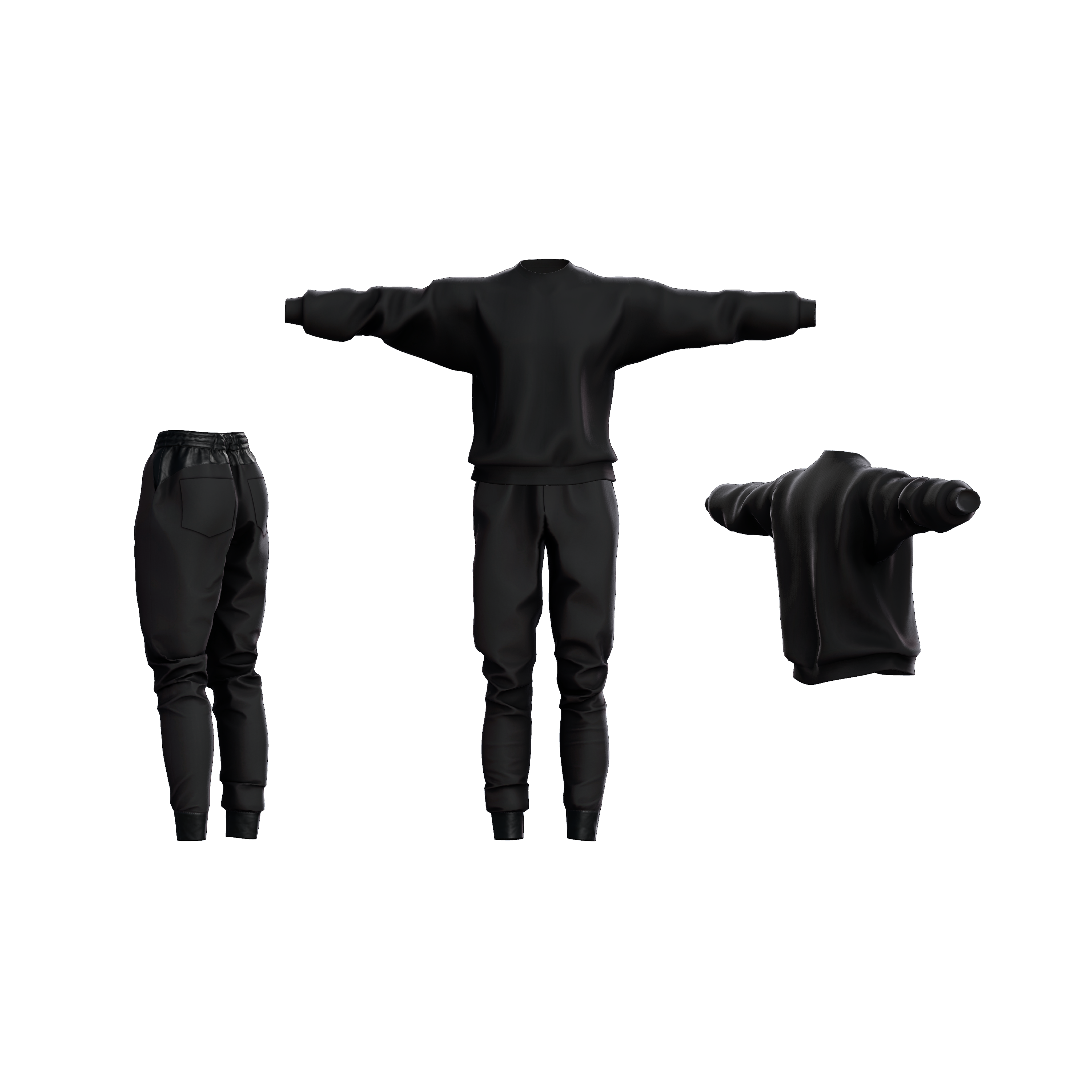 Sweat Outfit (commercial & personal license)