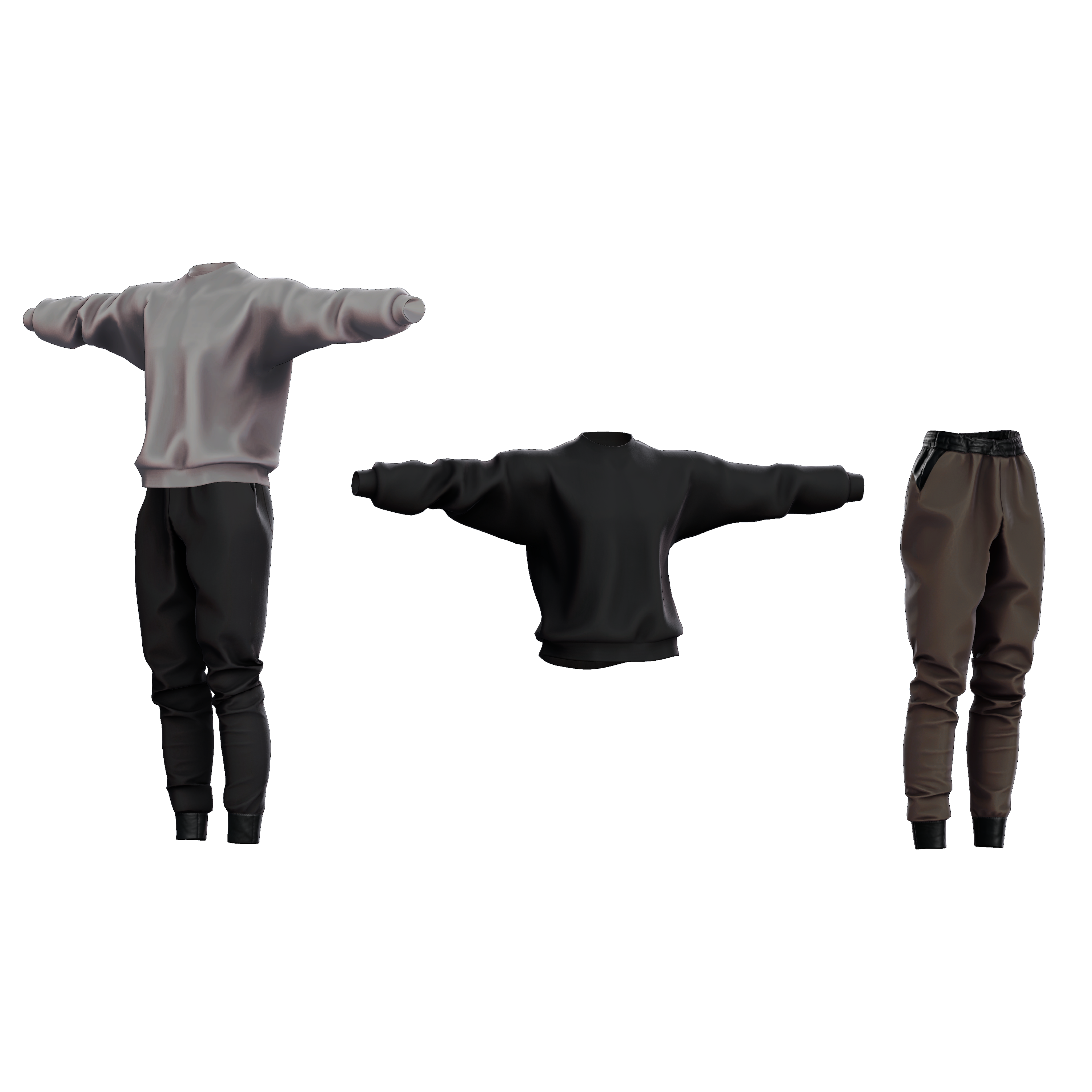Sweat Outfit (commercial & personal license)