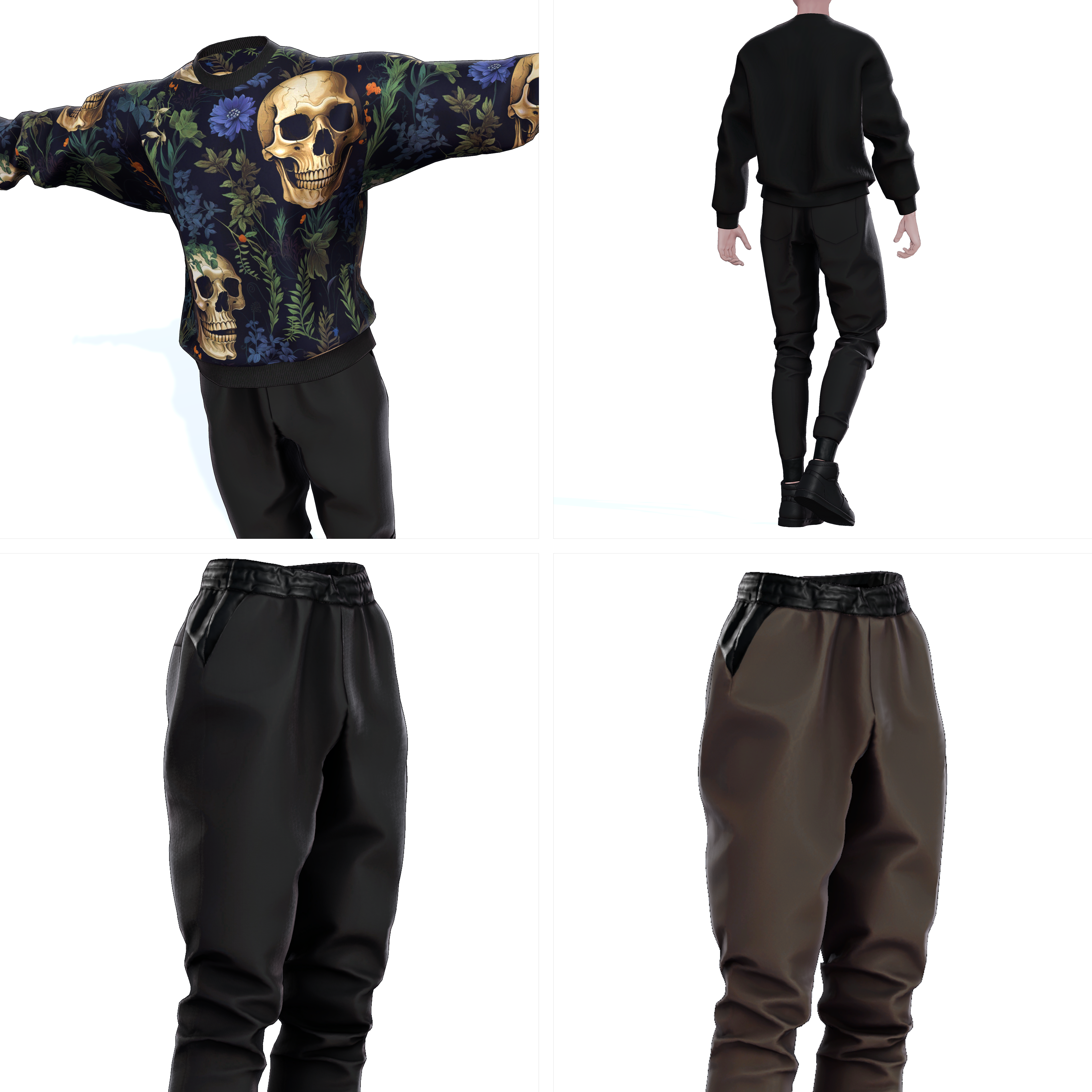 Sweat Outfit (commercial & personal license)