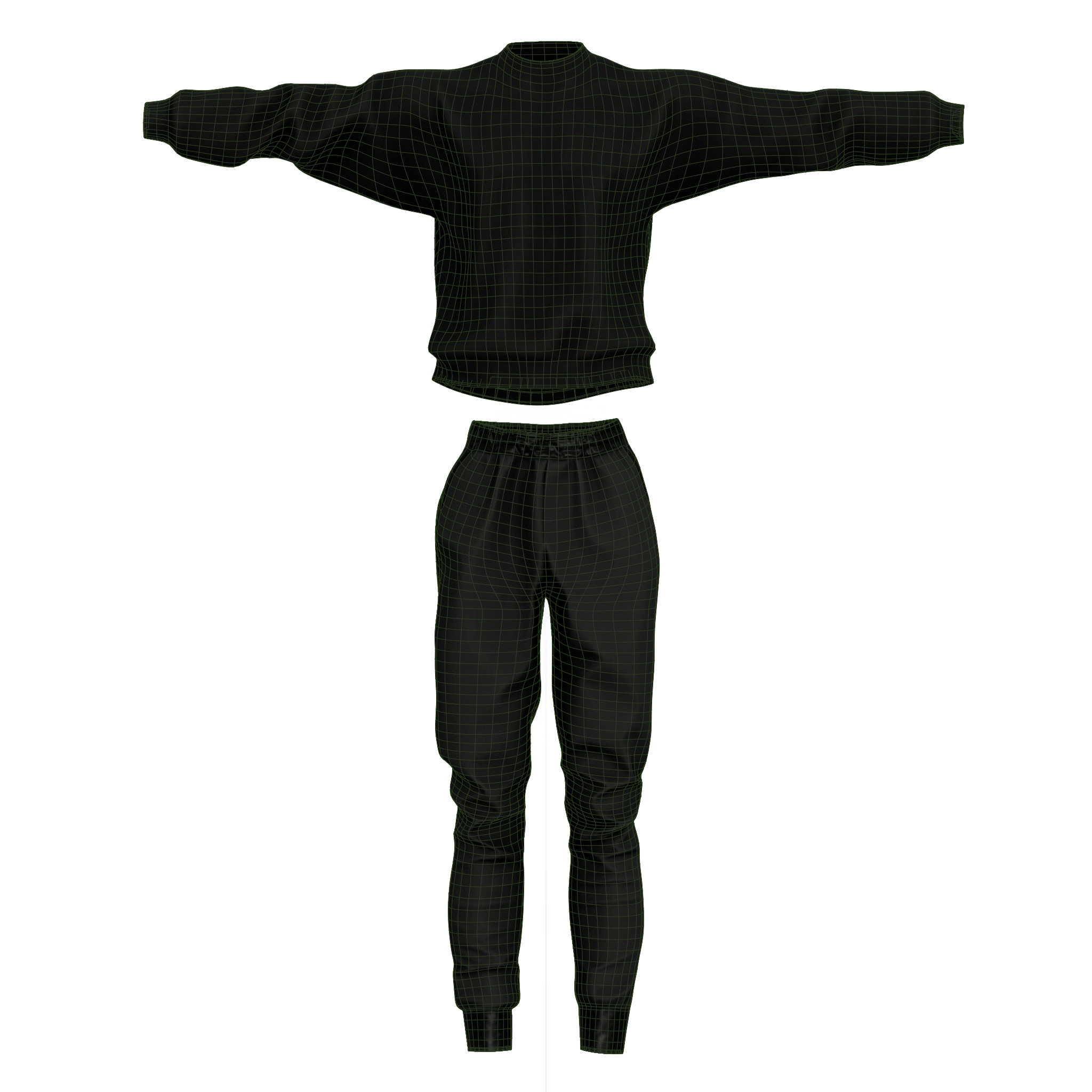 Sweat Outfit (commercial & personal license)
