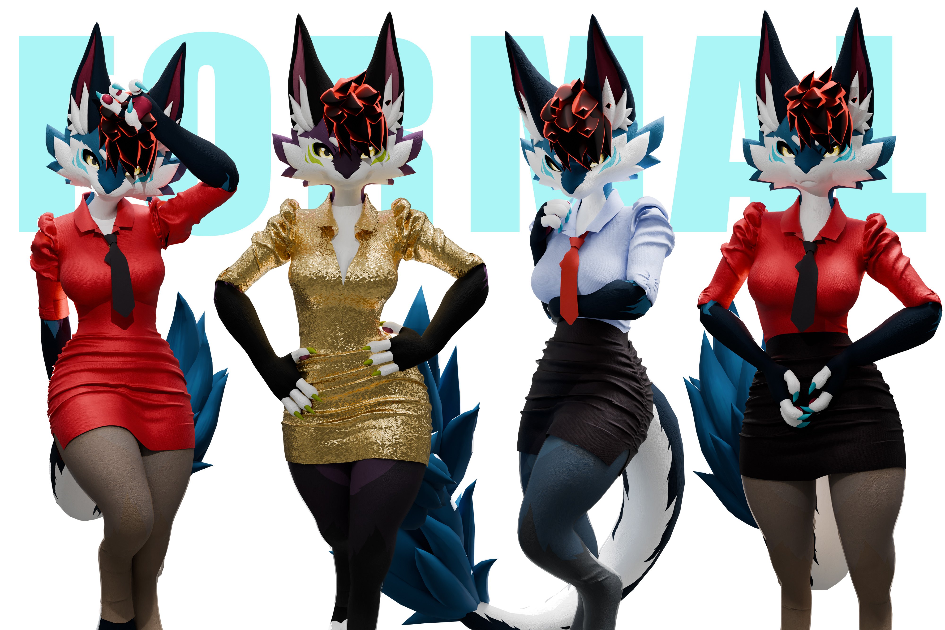 Sexy Office lady outfit Novabeast (VRCHAT/SDK3)