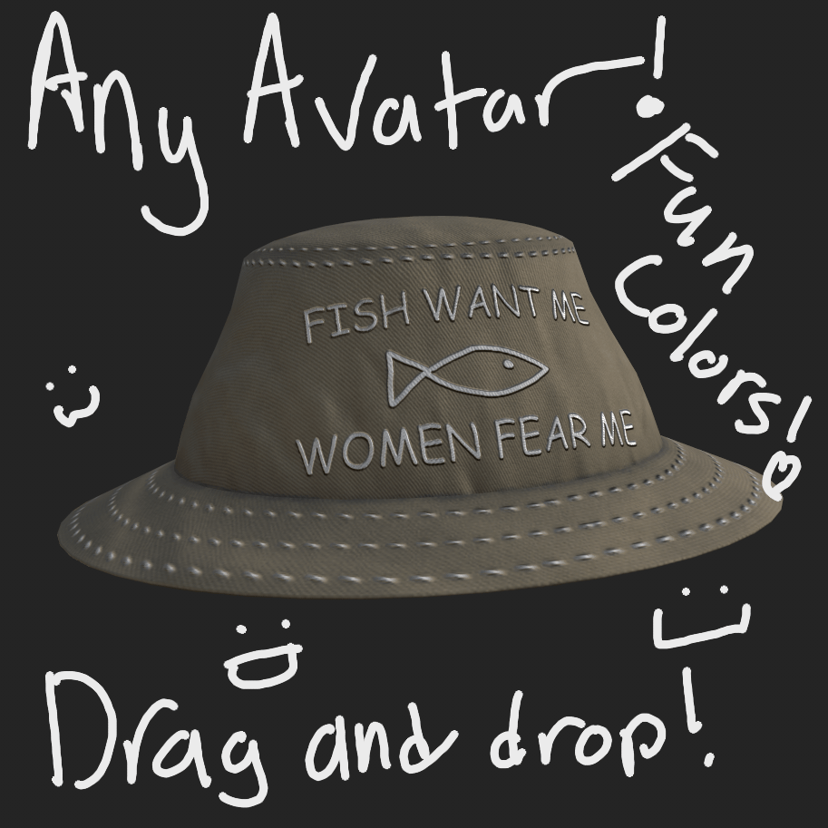 low effort bucket hat