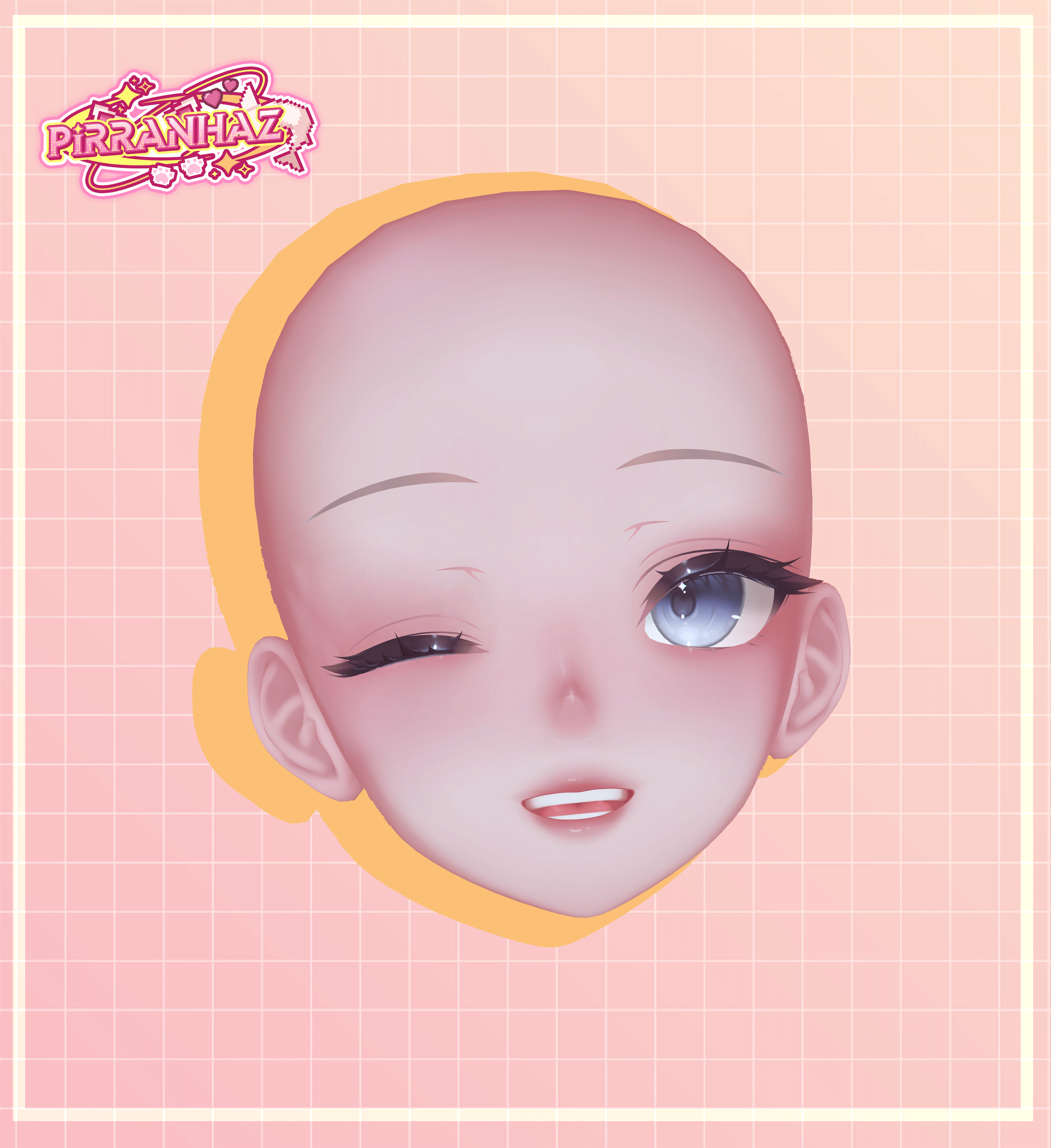 Blushed Willa ♡ Willa Head Face Texture ♡ Nitro