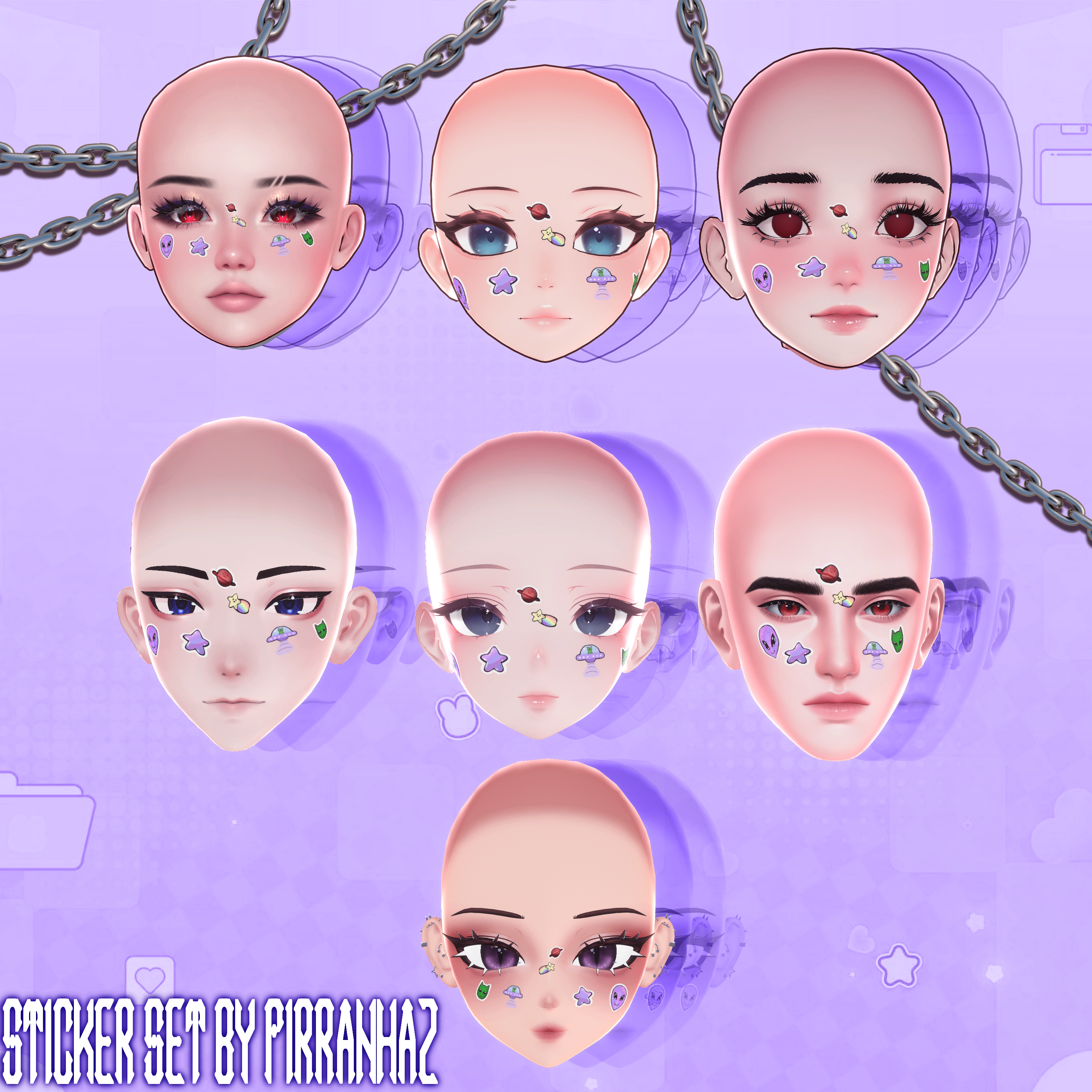 Cosmic Sticker Set | Server Freebie