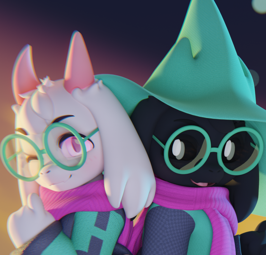[BlueGuaSpecial] -3Dモデルーラルシー-Rals-The shy goat is goated~