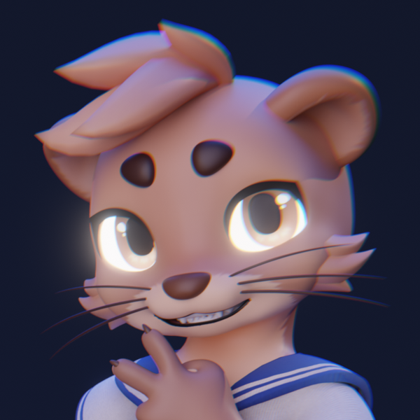 [BlueGuaShopl] -3Dモデル-Ollie-Otter sailing for the shrimps~