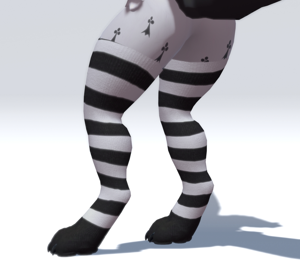 Hoodie and Thigh Highs for Vulper
