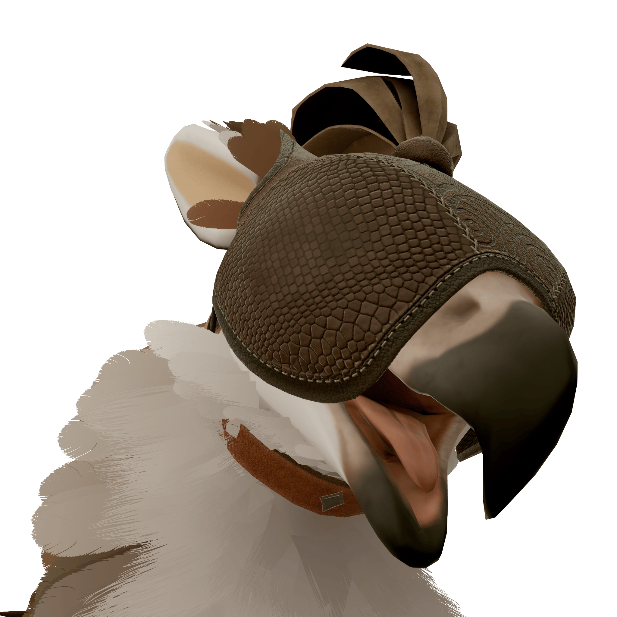 Falconry Hood for Fluffy Gryphon