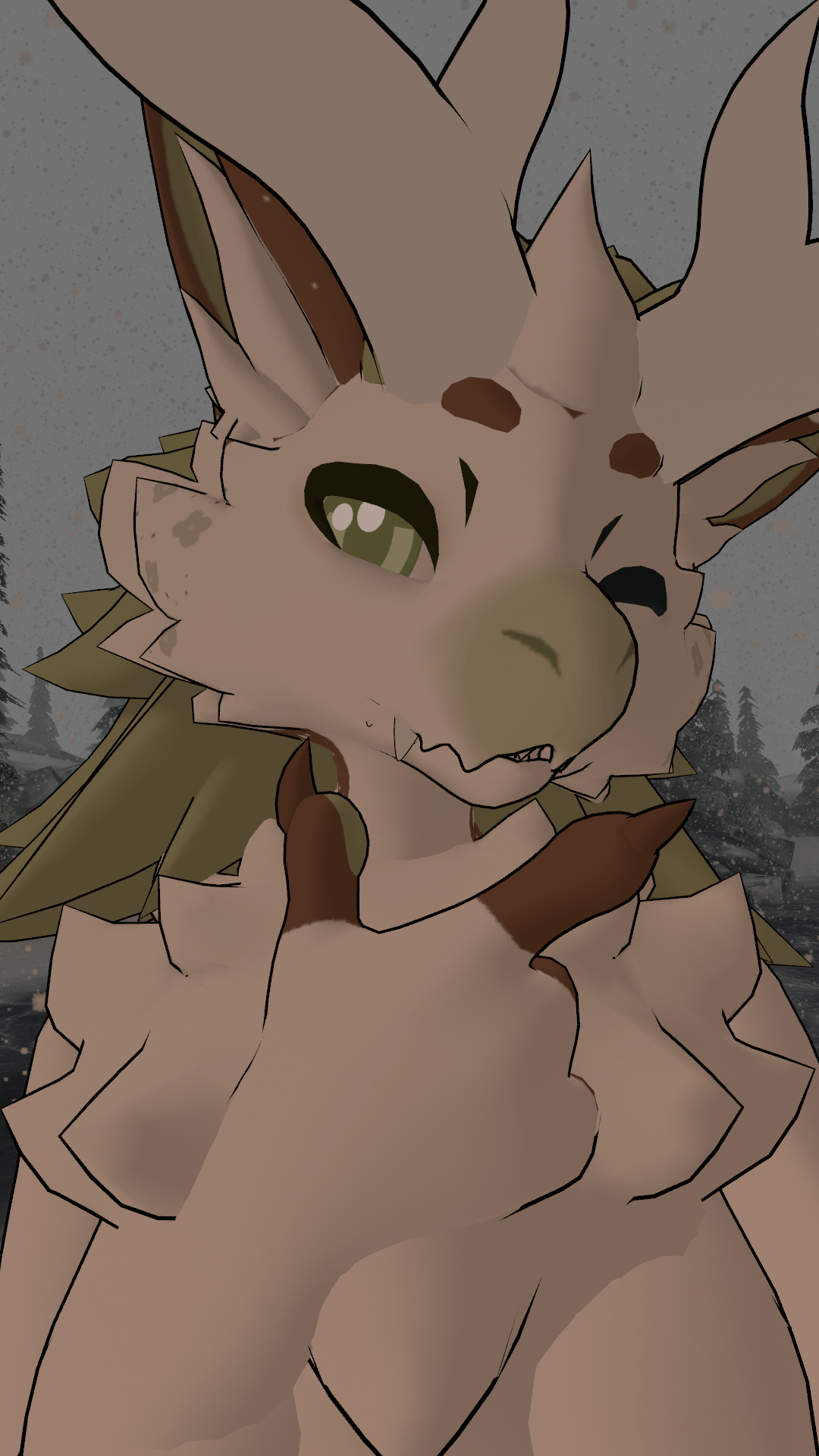 Matcha Deer Novabeast Texture