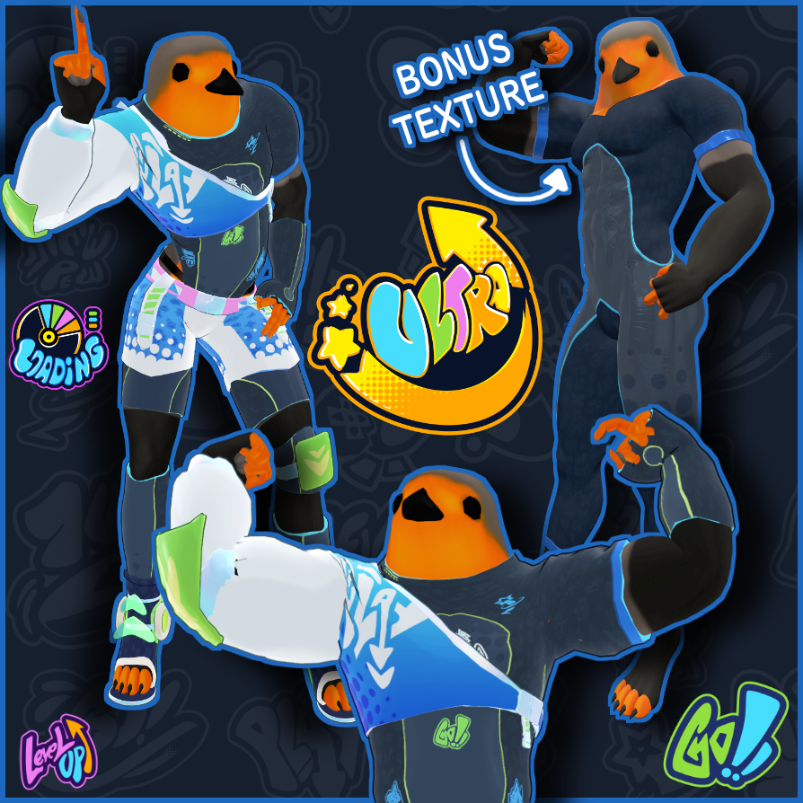 ULTRA outfit MULTIBASE (Rexouium 1.7, Shia Bunnia, AuxWave, Pubbchi, Nardo, Bjorn, Dante, Hyenid, KitFox, Buff Bird, Canis Woof, Naali, Genowo, Seraphim V-01, Nawulf, Archer, Swaggon, ...) now with AUDIO LINK! (inspired by Furality Ultra)