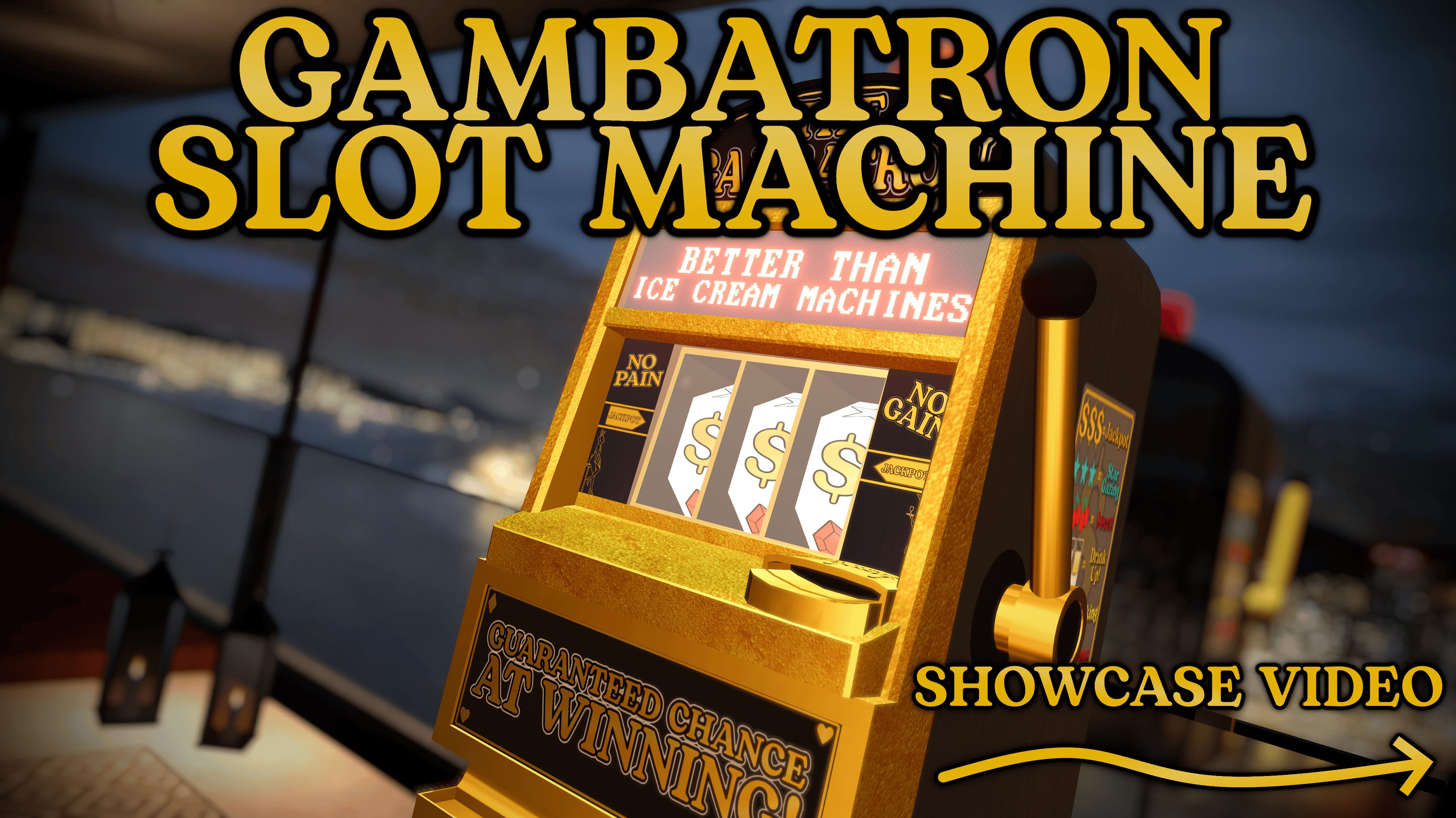 VRC Avatar | Gambatron Slot Machine