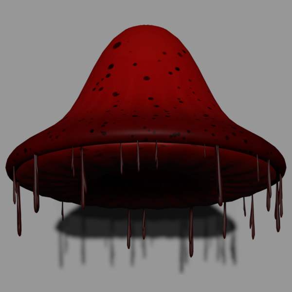 Ink Cap Mushroom Hat