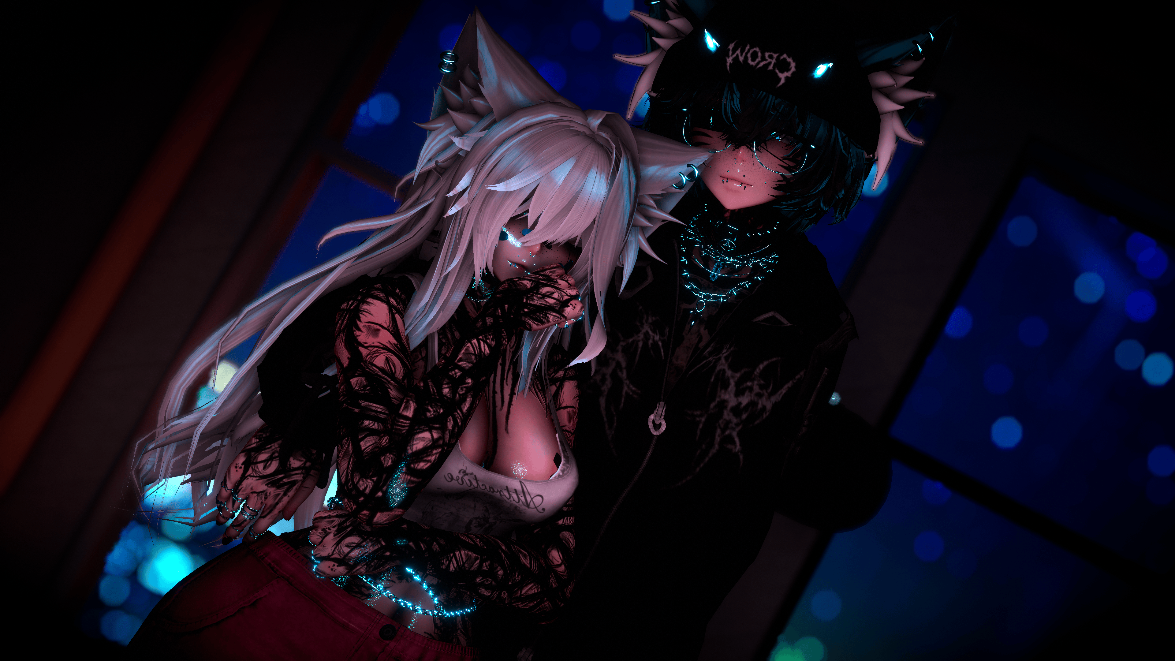 ✦ ☾ Midnight Lovers Set ☽ ✦ PC, Q, FT