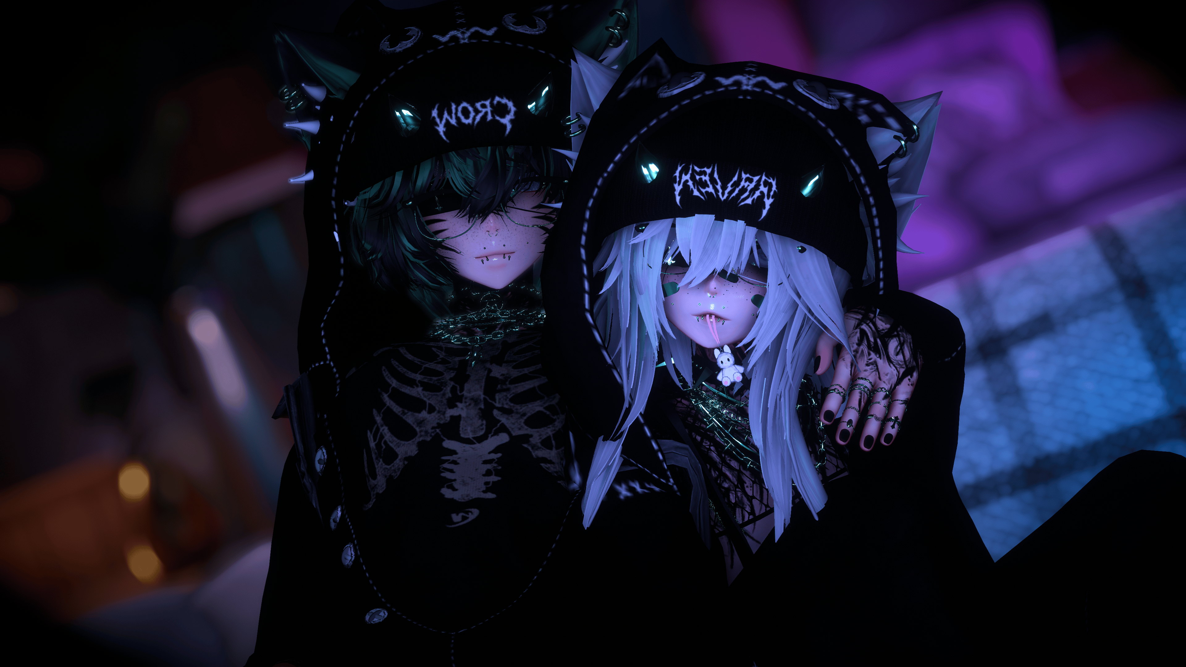 ✦ ☾ Midnight Lovers Set ☽ ✦ PC, Q, FT