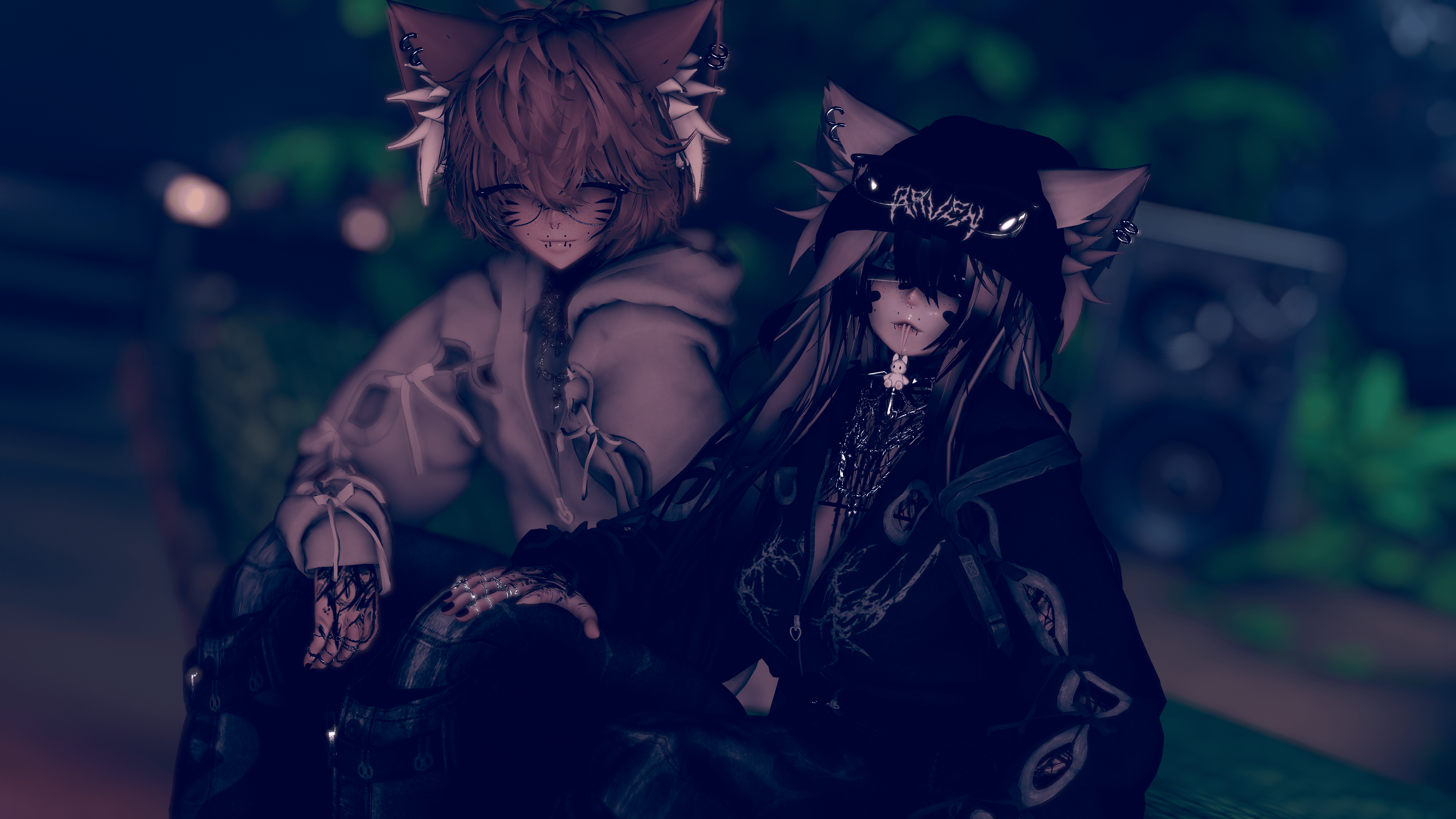 ✦ ☾ Midnight Lovers Set ☽ ✦ PC, Q, FT