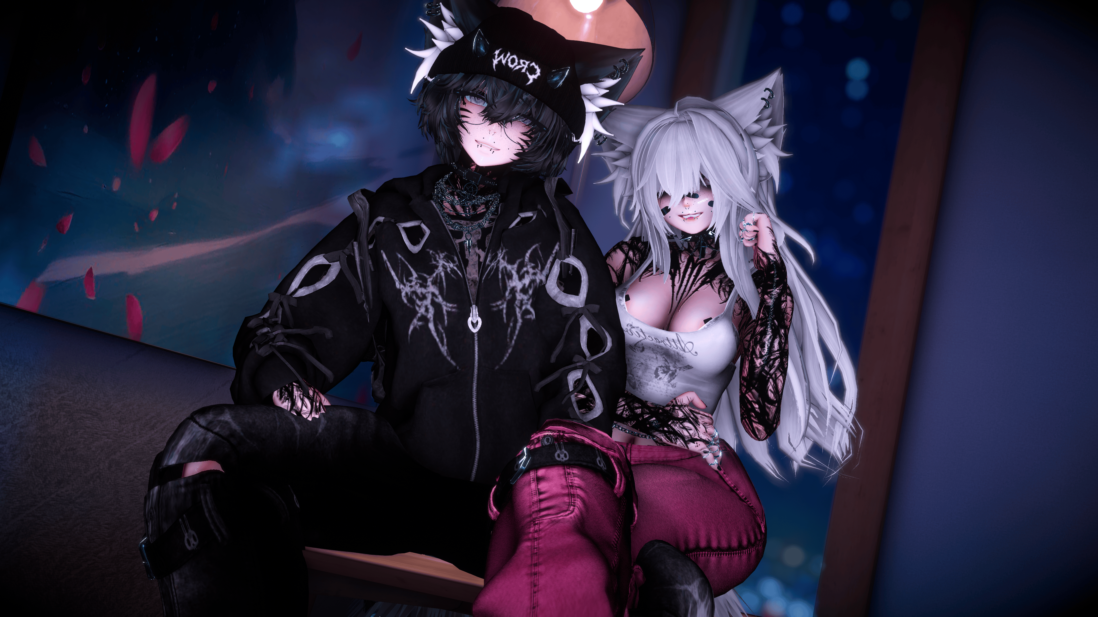 ✦ ☾ Midnight Lovers Set ☽ ✦ PC, Q, FT