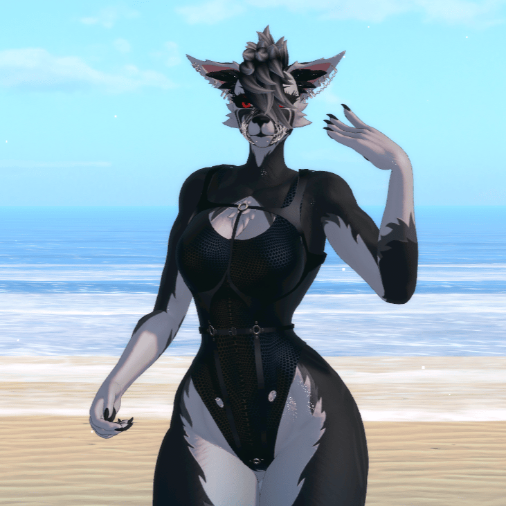 Moro Wolf Bodysuit w Harness
