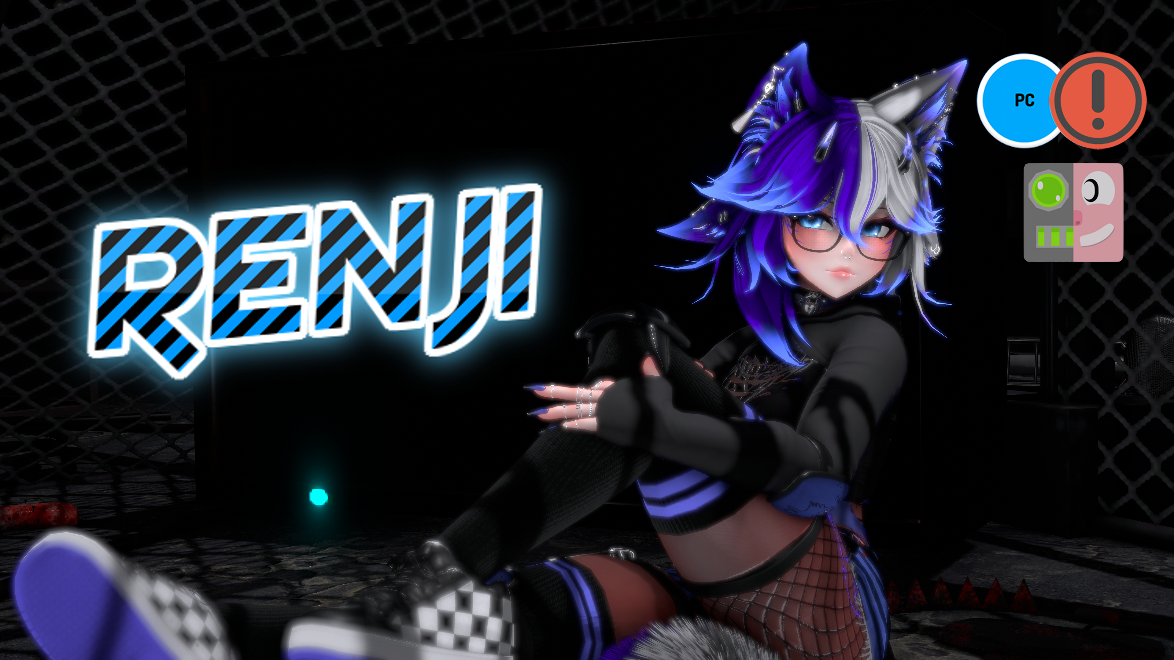 Renji | VRChat Avatar PC Only (VRCFT+ SPS + GoGoLoco)