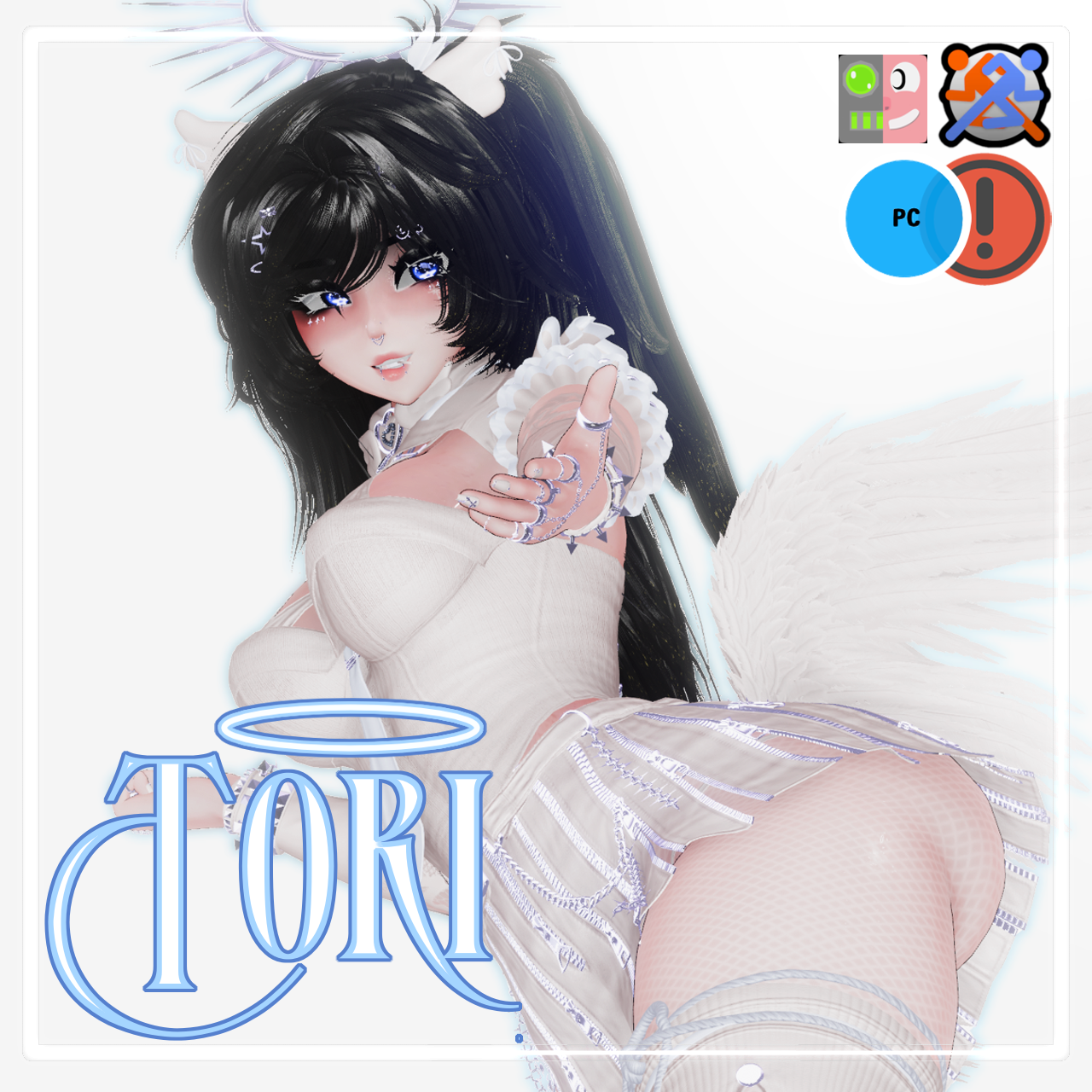 TORI ✦ VRChat Avatar PC Only (VRCFT+ SPS + PCS + GoGoLoco)