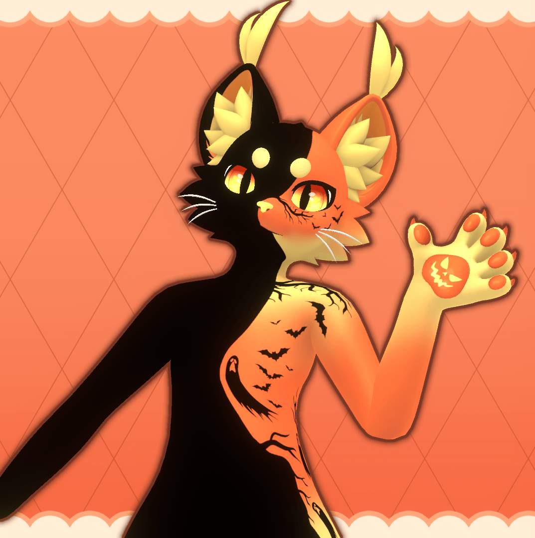 Spooky Mayu Oyama ears and Tora Tail