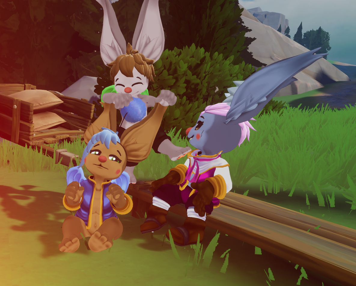 Iva Batmole - Moogle inspired VRChat Avatar