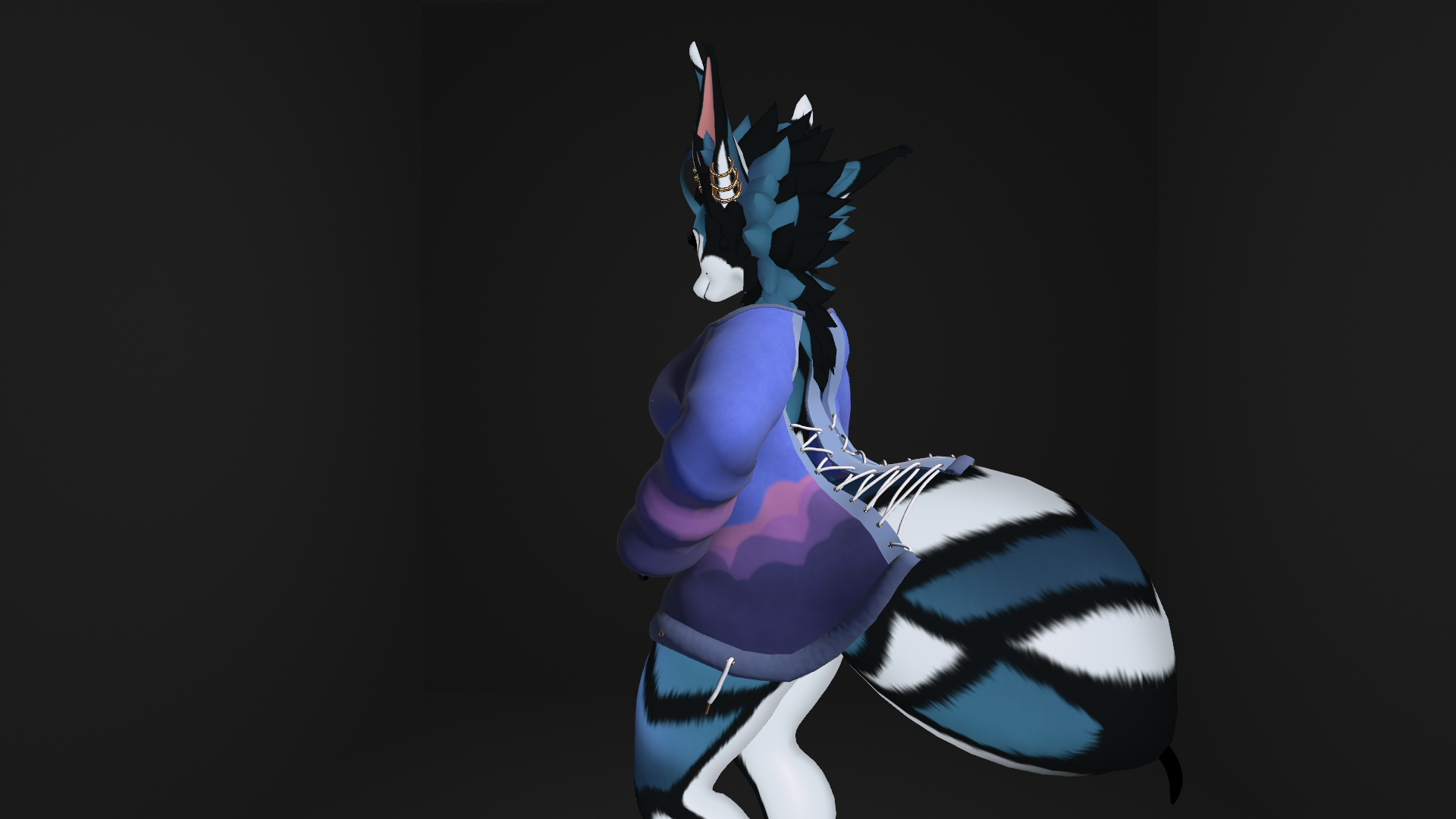 Comfy sweater with wing openings - foxmoth