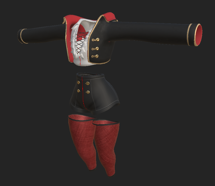 Pirate vampire outfit