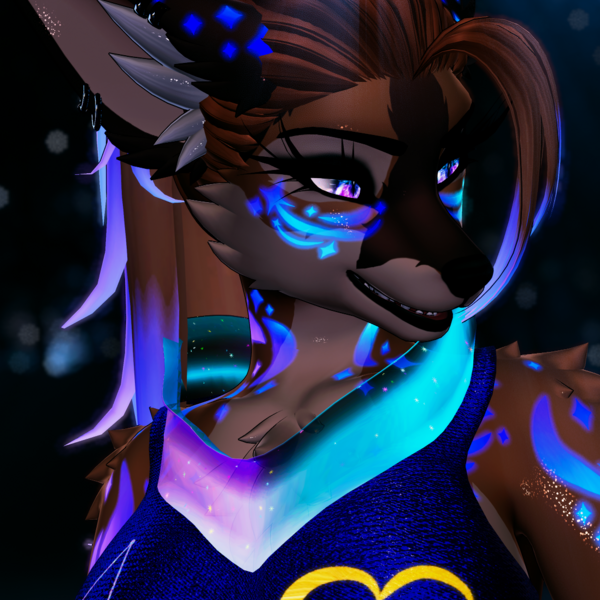 Somna Nebula outfit (VRCFury drag and drop ready for Foxipaws' Nebula)