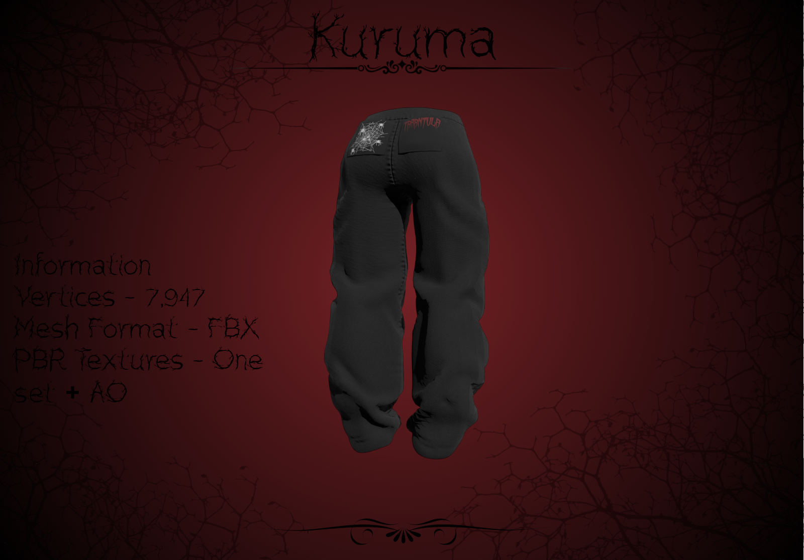 Tarantula Comfy Set