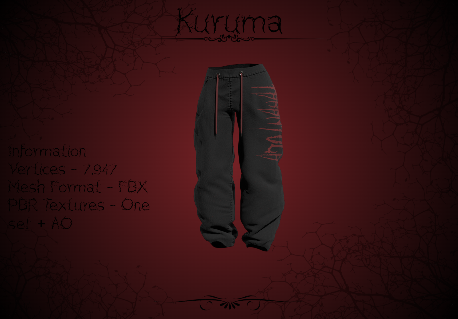 Tarantula Comfy Set