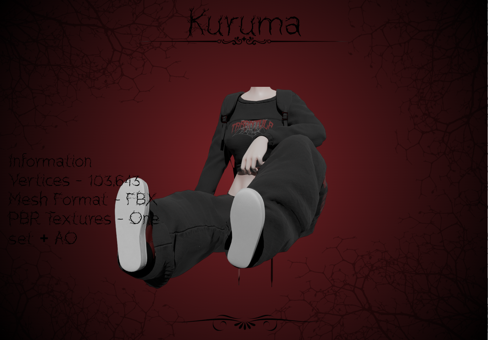 Tarantula Comfy Set