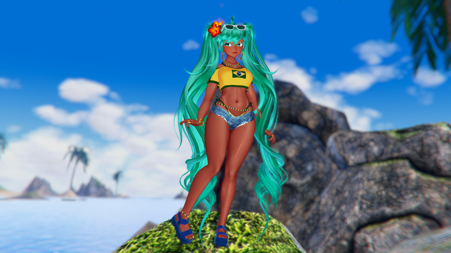 ๐ง๐ทโจBrazilian Mikuโจ๐ง๐ท (FREE) (GoGo + Facetracking)