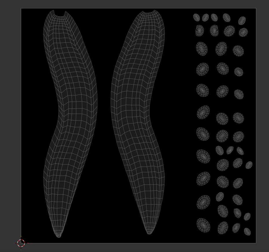 Gator-Dragon tail - asset with animations