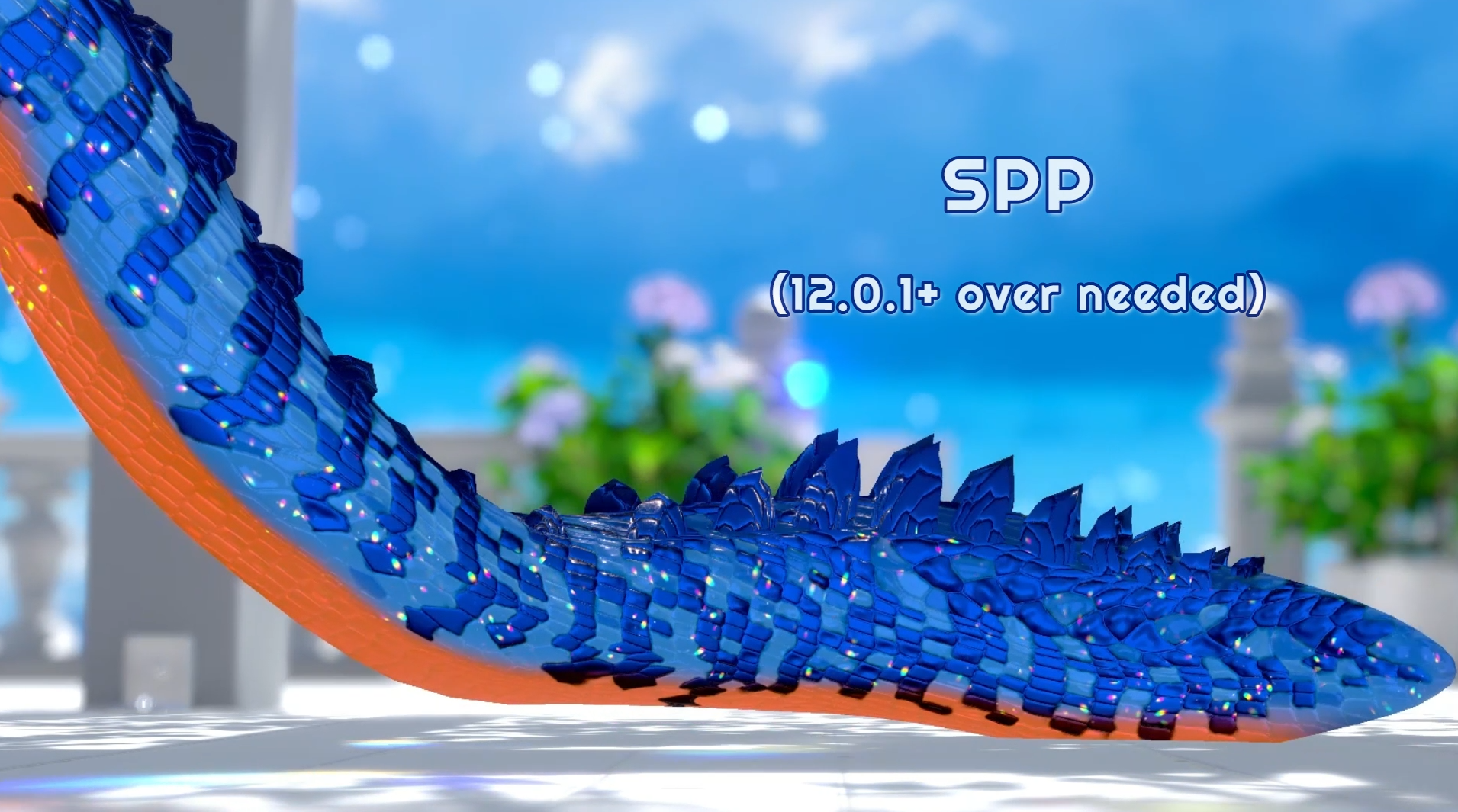 Gator-Dragon tail - asset with animations