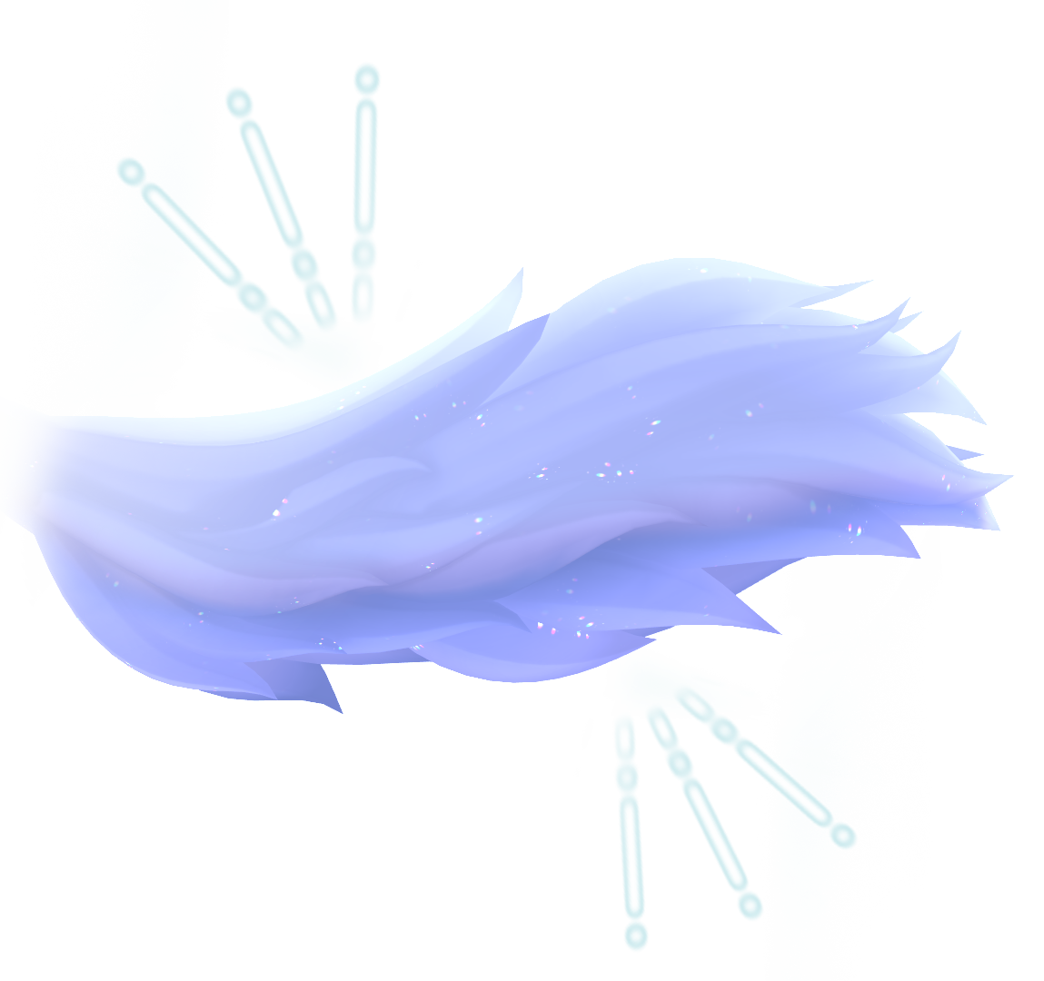 Wolf tail - Tail asset