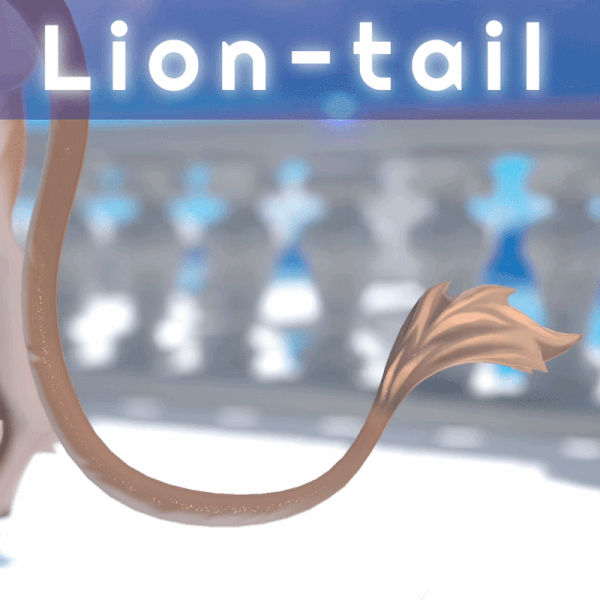 Lion tail - universal asset