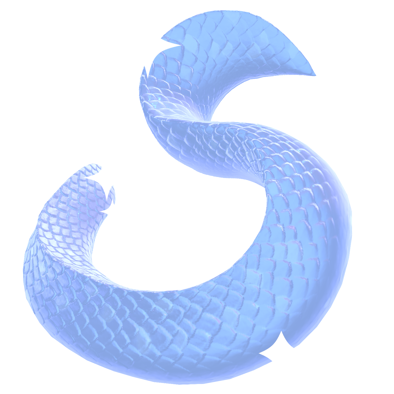 Spinosaurus tail - Tail asset