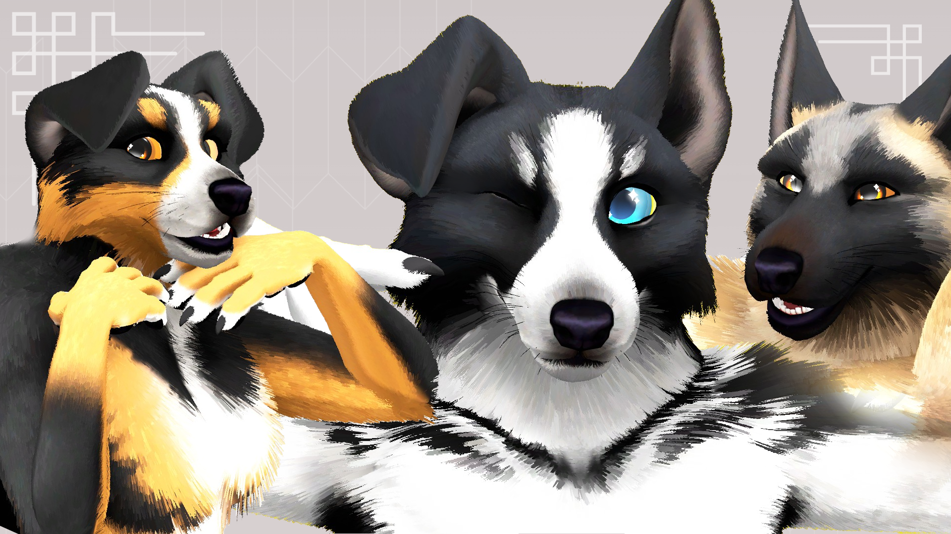 Dog bundle - X-Lupis retextures