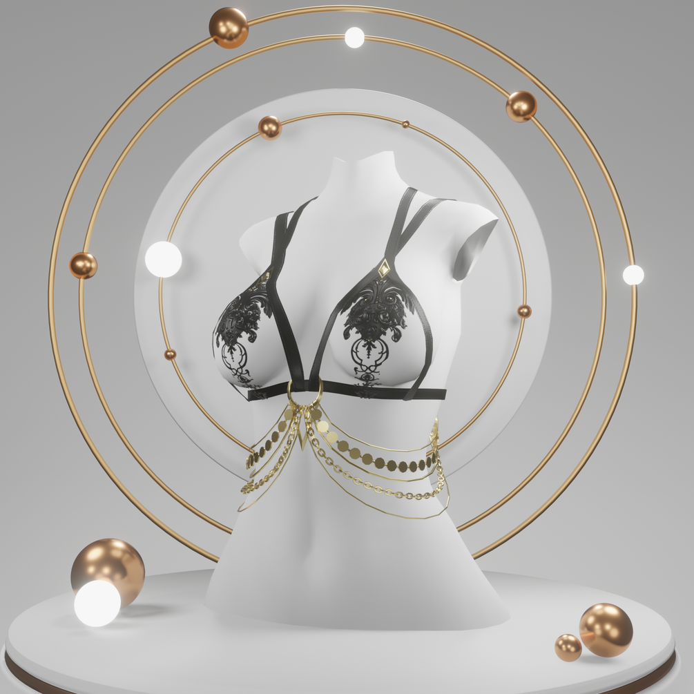FREE Thin chained bra (400 member gift)