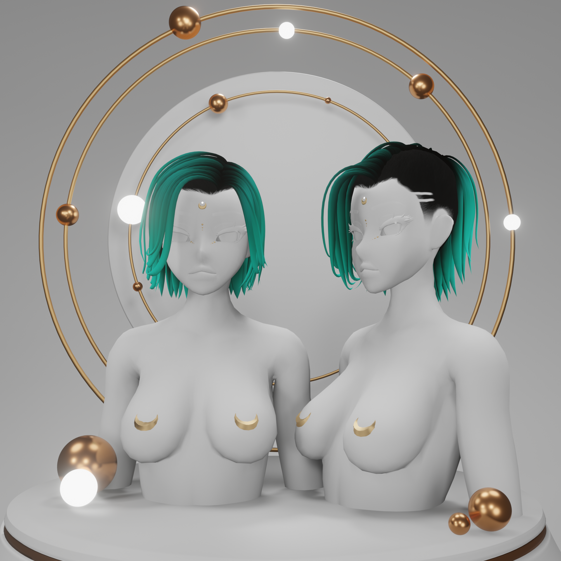 Shaved sides collection