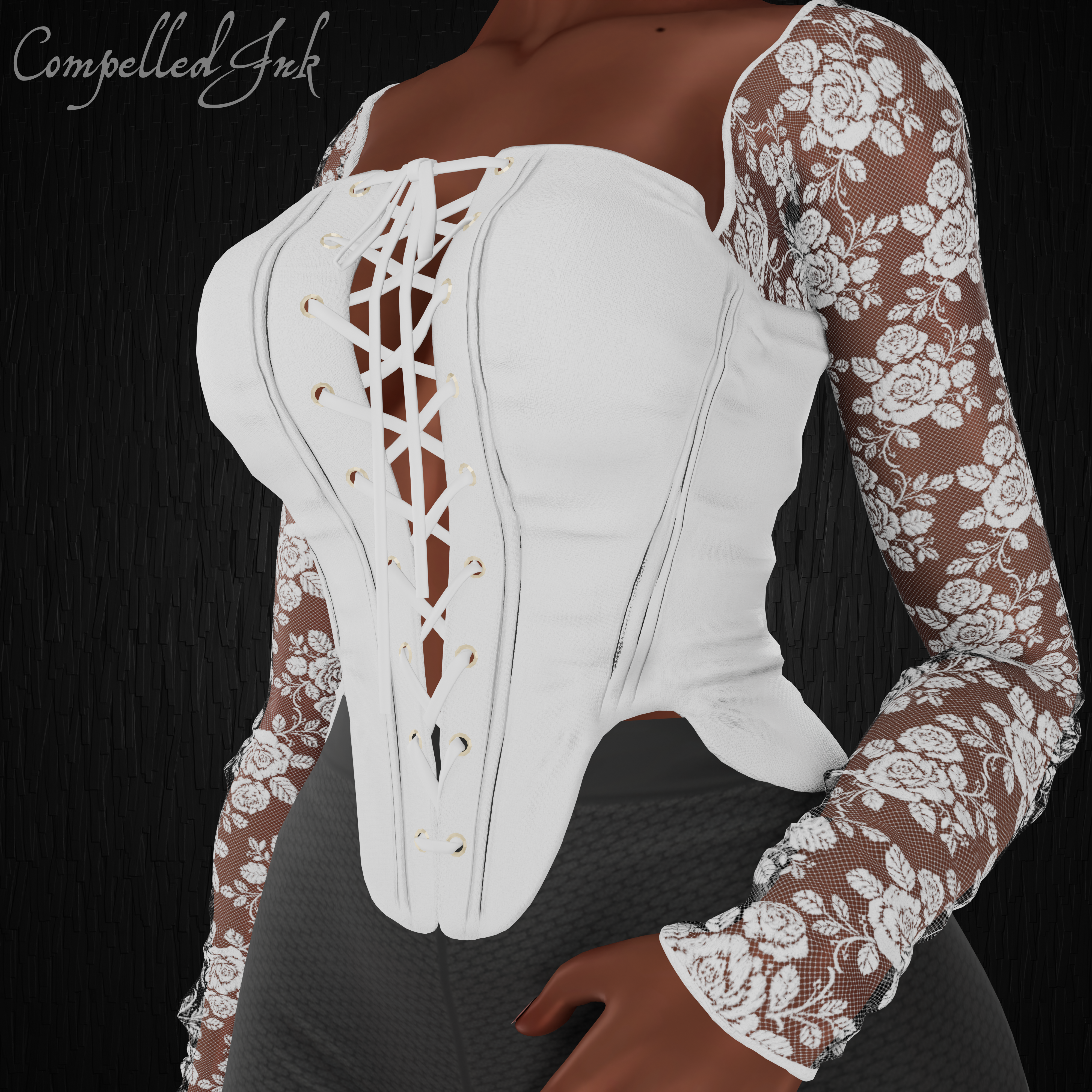 Lace Amour top
