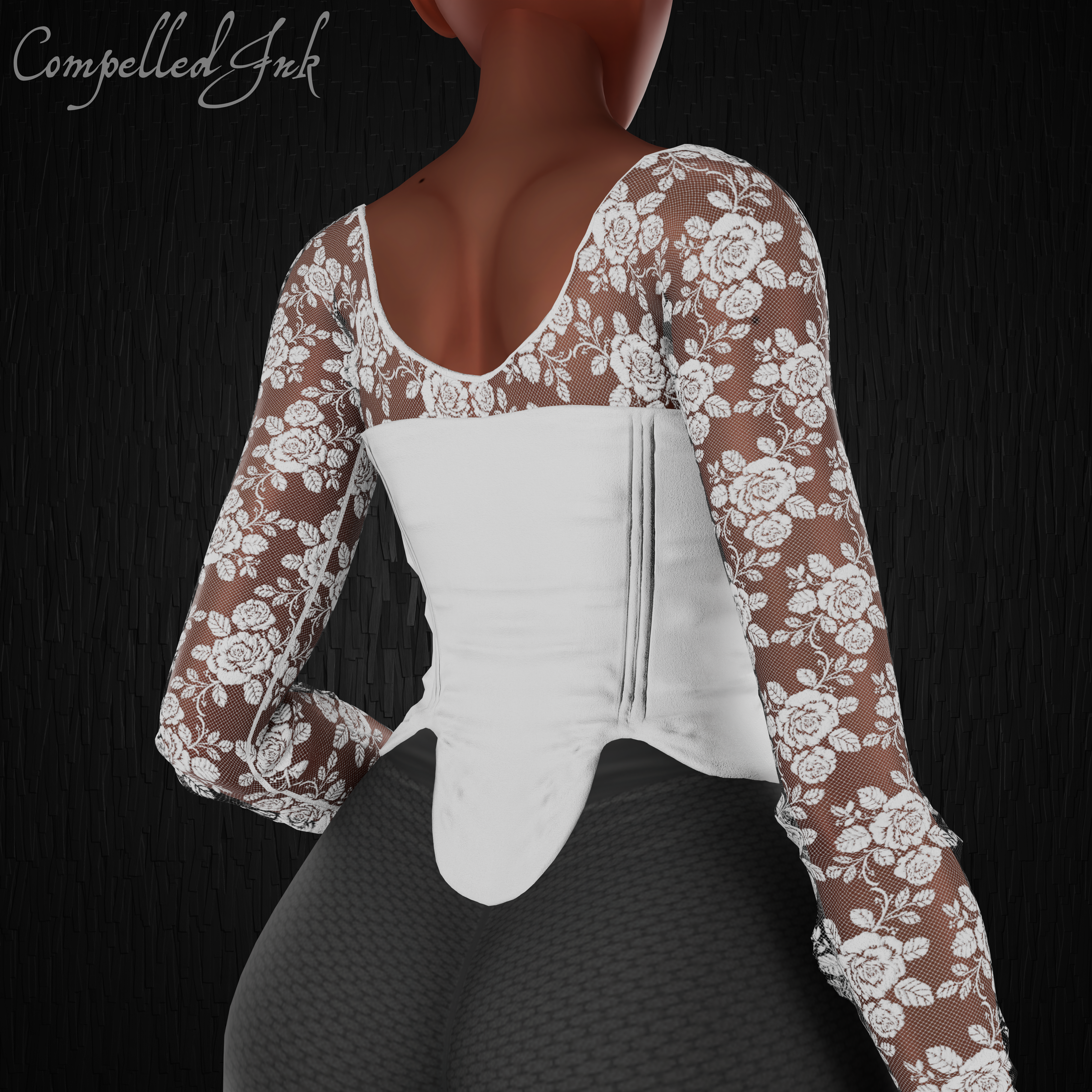 Lace Amour top