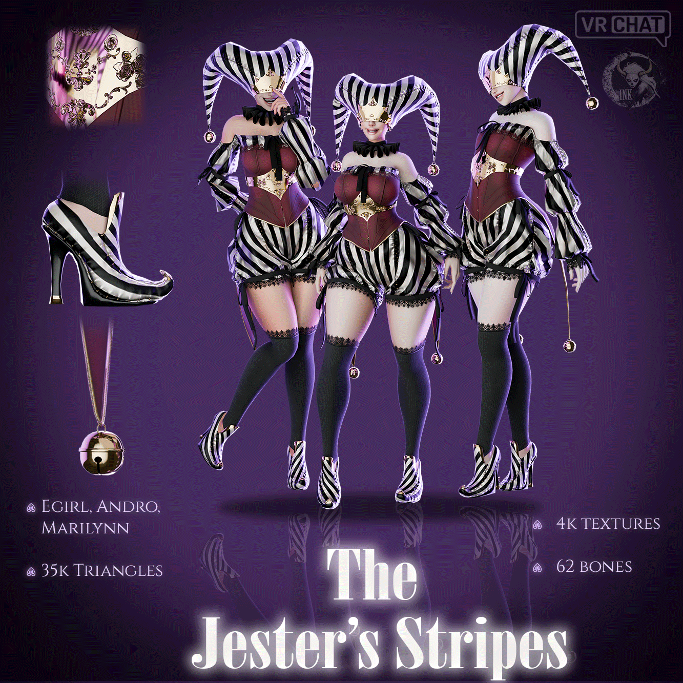 The Jester's Stripes