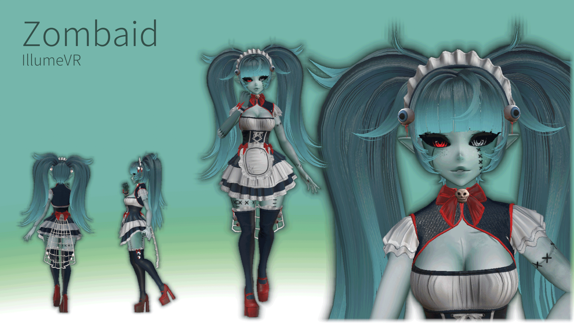 " ZOMBOOS " --- VR ModelS + VRCFT/GOGO/SPS